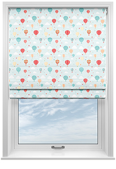 Balloon Festival, Multi - Motorised Roman Blind